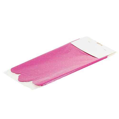 Floristik24 Rondella manchetter Ø48cm pink 50stk