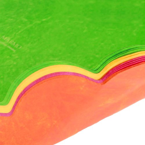 Artikel Rondella manchetter marmoreret Ø37cm assorteret 100 stk