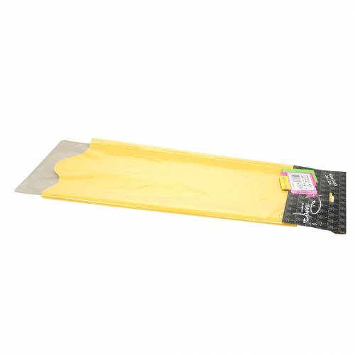 Floristik24 Rondella manchet gul Ø50cm 50 stk pot manchet