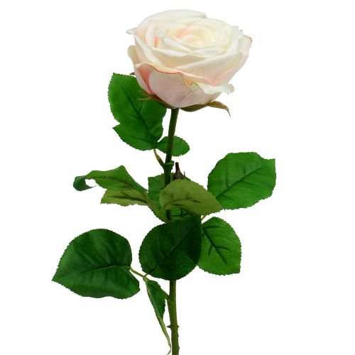 Artikel Kunstig rose creme 69cm