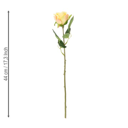 Artikel Rosebuket blomsterarrangement til elegant dekoration i opholdsstuen 44 cm 6 stk.