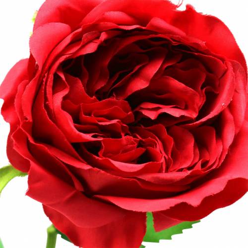 Floristik24 Rose kunstig blomst rød 72cm