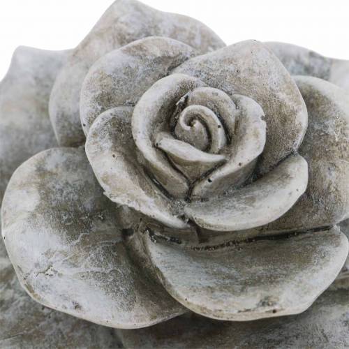 Floristik24 Dekorativ rosegrå Ø9.3cm