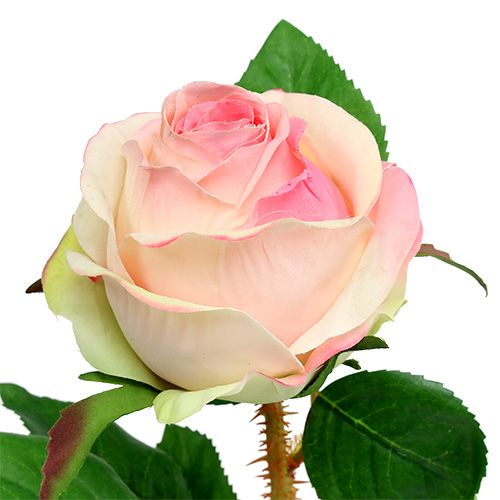 Floristik24 Kunstig rosa creme-pink Ø9cm L45cm 1 stk
