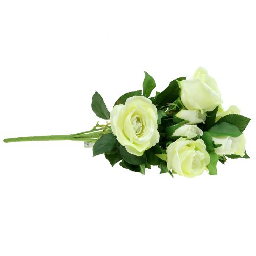 Floristik24 Buket creme roser 48cm