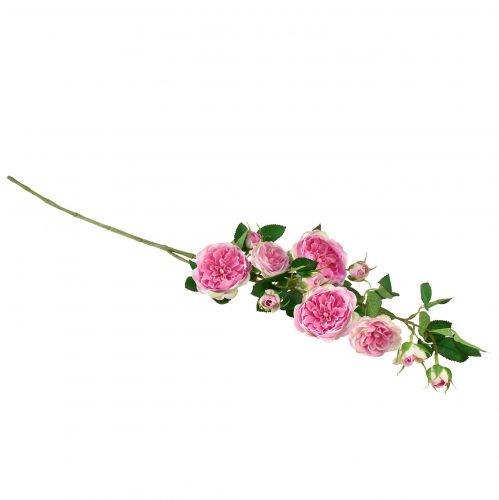Artikel Rosengren silkeroser kunstgrenroser pink creme 79cm