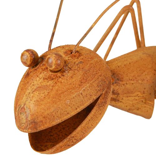 Floristik24 Rustdekoration Myre Metaldekoration Rustfigurhave 21,5cm