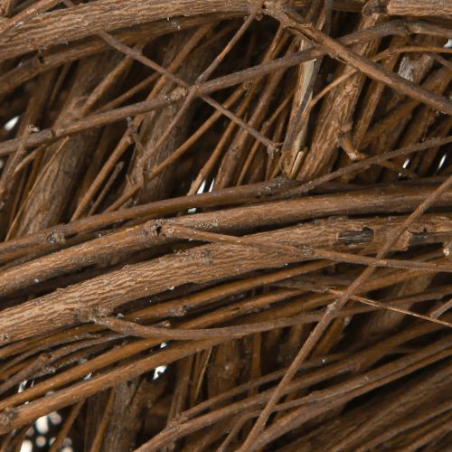 Artikel Rustik krans elm naturlig dekorativ krans lavet af grene Ø30cm