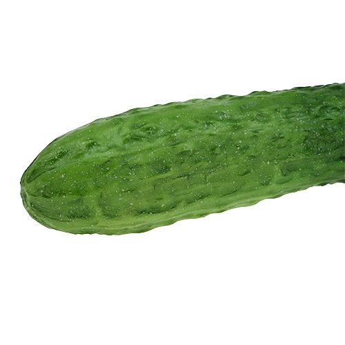 Floristik24 Kunstig grøn agurk 25cm 1stk