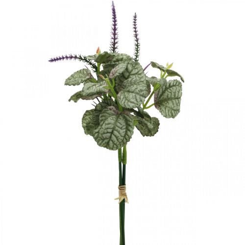 Artikel Kunstige silkeblomster, salvie i bundt, salvie silkeblomst violet L28cm 4 stk.