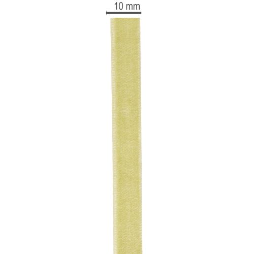 Dekorativt fløjlsbånd til blomsterdekorationer og kreative projekter, 10 mm x 20 m | Floristik24.dk