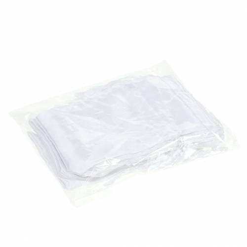 Artikel Satinposer hvid 6,5 × 10 cm 10stk