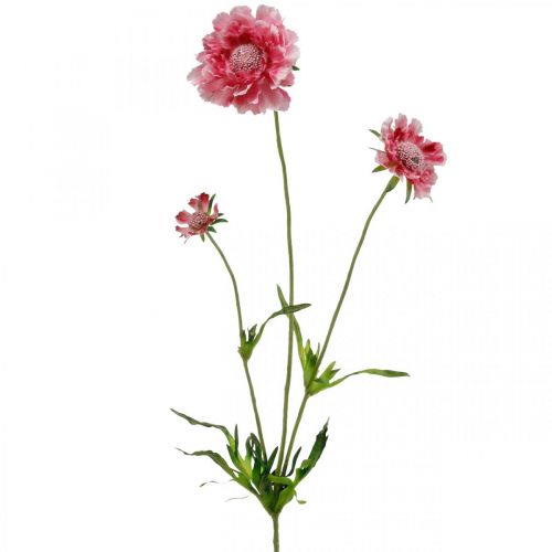 Floristik24 Kunstig blomsterdekoration, fnat kunstig blomst pink 64 cm bundt af 3 stk.