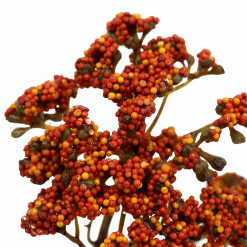Floristik24 Yarrow kunstig orange 74cm 3stk