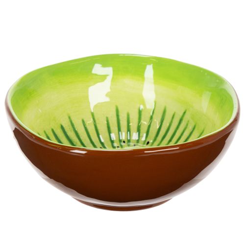 Keramisk serveringsskål, Kiwi-design. Ideel til stilfulde spiseborde og buffeter. 15 cm.