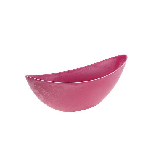 Floristik24 Skål plastik pink 39cm x 13cm H13cm, 1p