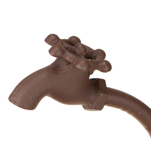 Floristik24 Planteskål, ideel blikfang til udendørsområder, med hanedesignelement, 36 cm