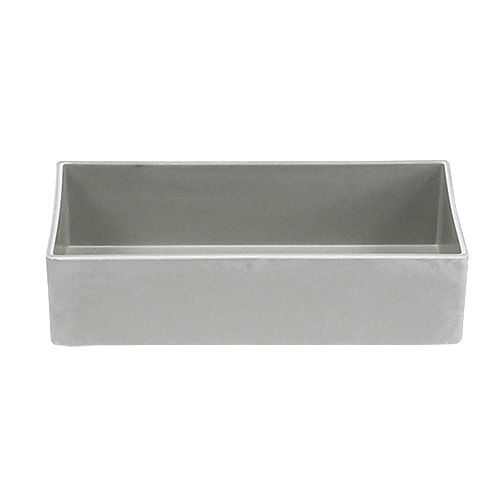 Artikel Skål firkantet grå 20cm x 10,5cm H5cm