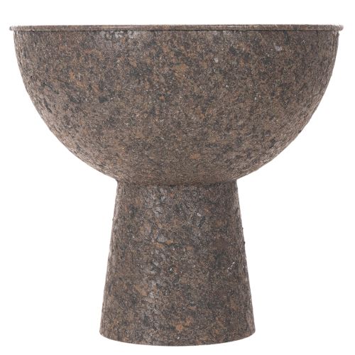 Rund plantekasse på stativ, moderne plantepotte, 25 cm | Floristik24.dk