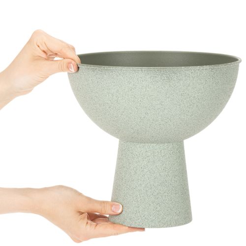 Skål med stativ til planter, dekorativ skål, 25 cm | Floristik24.dk