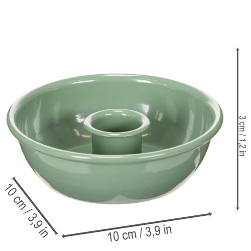 Koniske lysestager egnet til blomsterarrangementer og dekorationer, 10 cm, 2 stk. | Floristik24.dk