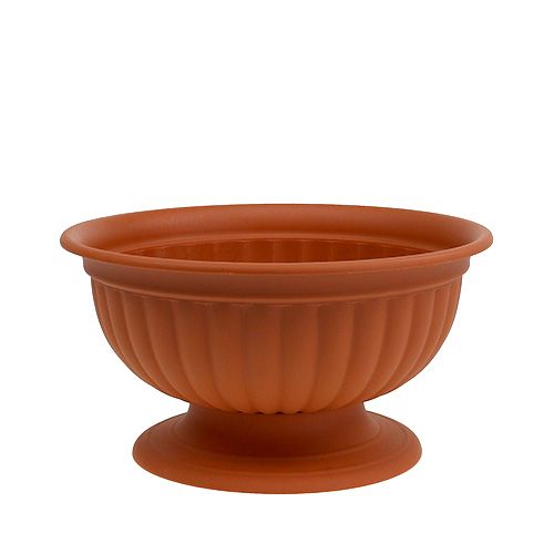 Artikel Skål med fod terracotta Ø26cm