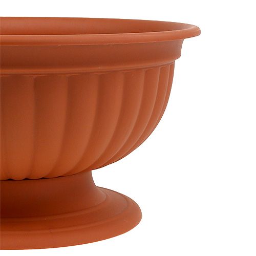 Artikel Skål med fod terracotta Ø26cm