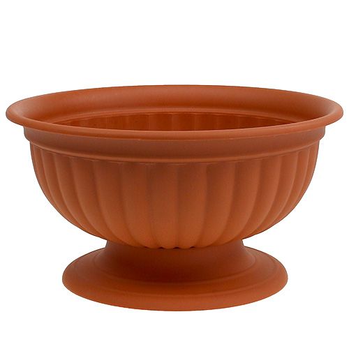 Floristik24 Skål med fod terracotta Ø35cm