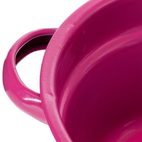 Artikel Metalplantekasse, sommerdekoration til opholdsstue, 23 cm, 3 stk.