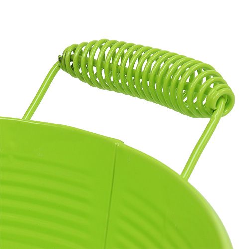 Floristik24 Skål rund æblegrøn Ø22cm H9.5cm