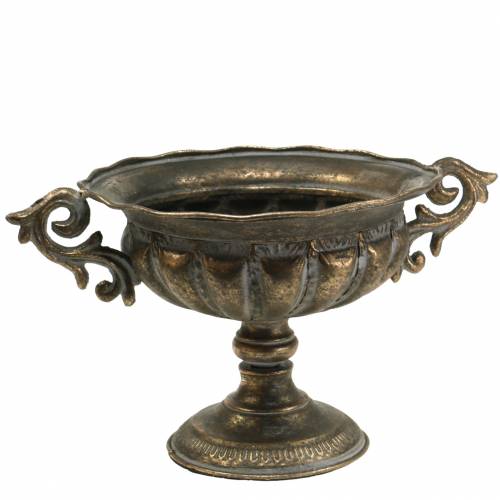 Floristik24 Kopskål antik guld Ø28cm H23cm