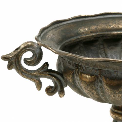 Floristik24 Kopskål antik guld Ø28cm H23cm