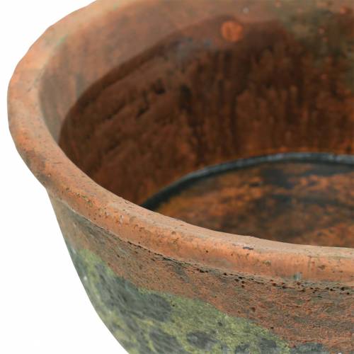 Artikel Planter potteplanter vintage naturlig ler Ø24,5cm H9,5cm