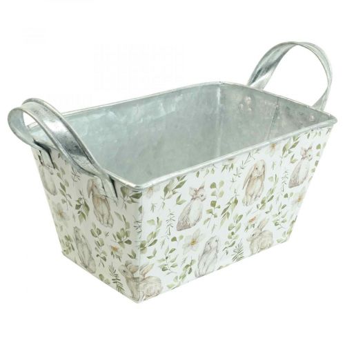 Floristik24 Jardiniere plantekasser i metal 20×12,5×10cm