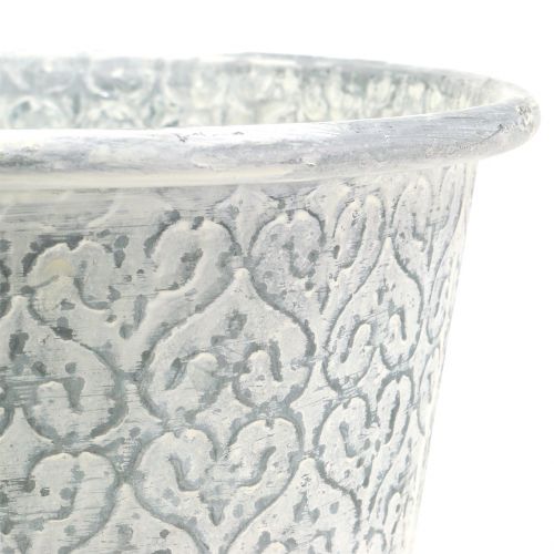 Artikel Planter zink karbad creme 36cm