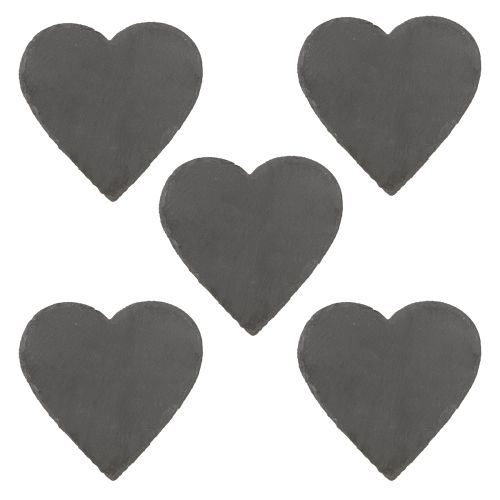 Artikel Hjerteformet dekoration af skifer til stilfuld borddekoration og kreative ideer