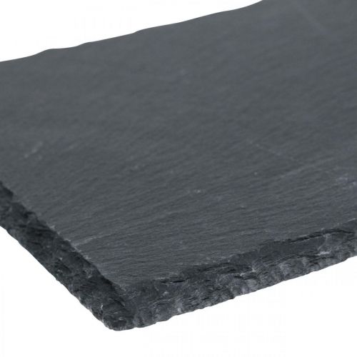 Artikel Skiferbræt lang, dekorativ bakke natursten 40×13cm 2stk