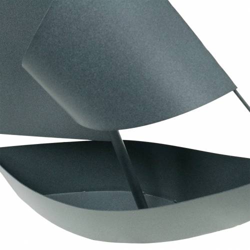 Floristik24 Sejlbåd til plantning af metal 44cm × 34cm