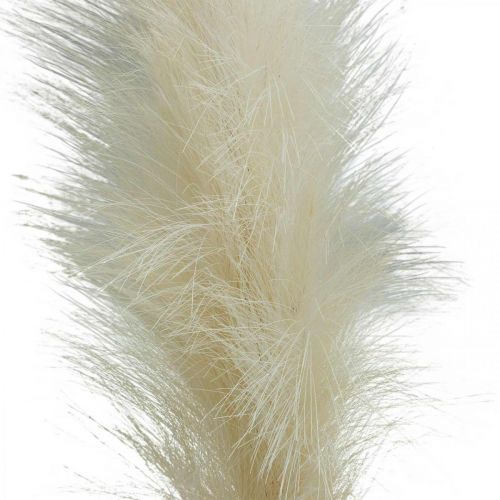 Feather Grass Creme kinesisk siv kunstigt tørt græs 100 cm 3 stk.