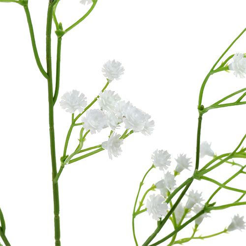Floristik24 Gypsophila kunstige blomster hvid 52cm 6stk