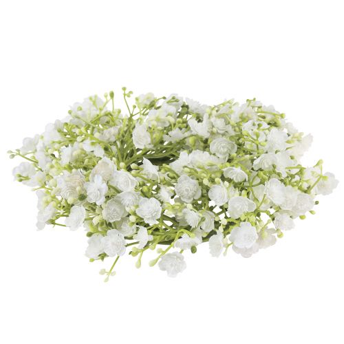 Artikel Gypsophila Krans Lille Kunstig Blomsterkrans Ø18cm