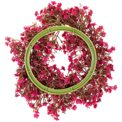 Kunstig blomsterkrans, babyåndedekoration, 30 cm | Floristik24.dk