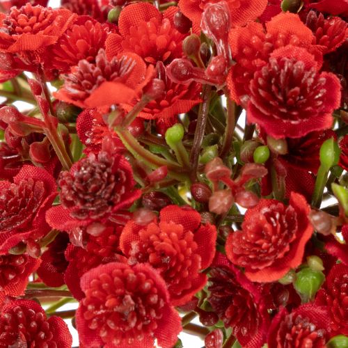 Kunstig babyånde, rød, buket som blomsterdekoration, 30 cm, 10 stk. | Floristik24.dk