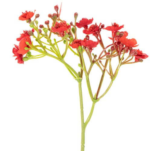 Kunstig babyånde, rød, buket som blomsterdekoration, 30 cm, 10 stk. | Floristik24.dk