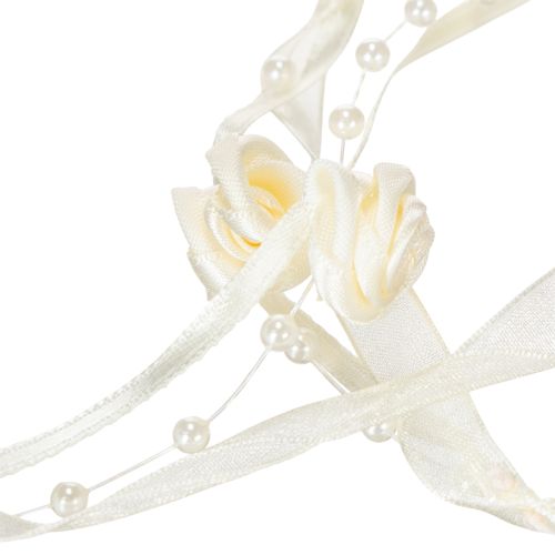 Artikel Bånd Valentino creme 15mm 5m