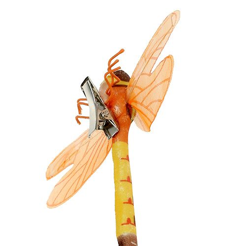 Floristik24 Sommerfugl og Dragonfly med klip assorteret 6stk