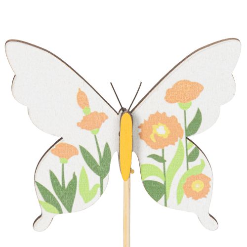 Artikel Sommerfuglepæle, ideelle som blikfang i haven eller i urtepotten, 29 cm, 12 stk.