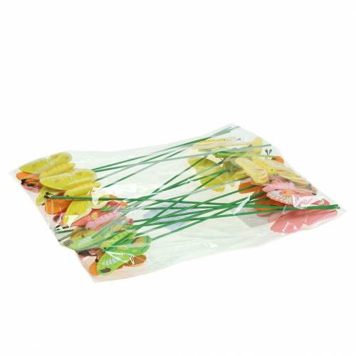 Artikel Blomsterprop sommerfugletræ assorteret 7,5cm 16 stk