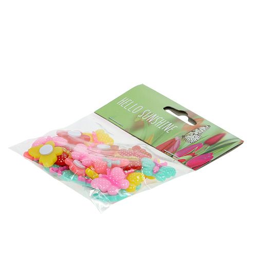 Floristik24 Sommerfugle Mini 2cm farverige 24 stk