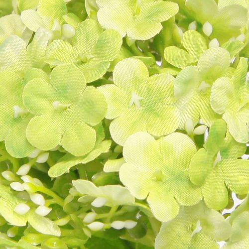 Artikel Snebold kunstige blomster Viburnum kunstgrøn 61cm 4 stk